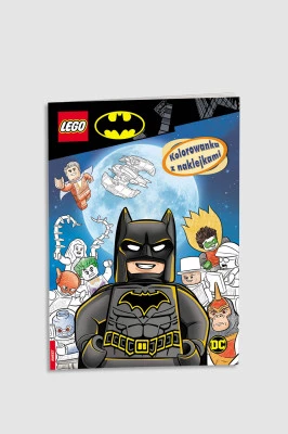 "Kolorowanka z naklejkami. LEGO: Batman" książka z zadaniami AMEET
