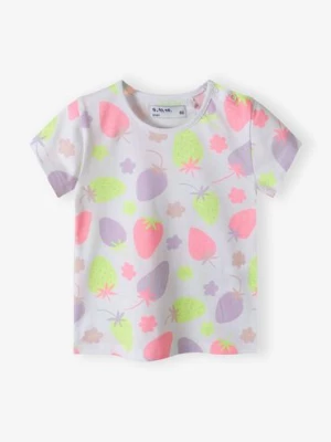 Kolorowy t-shirt dla niemowlaka - 100% Bawełna - 5.10.15.