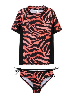 Komplet kąpielowy- koszulka i majtki z filtrem UV dla dziewczynki Minoti