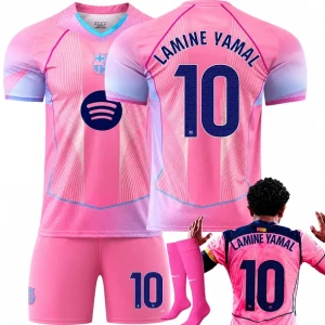 KOMPLET PIŁKARSKI KOSZULKA LAMINE YAMAL FC BARCELONA ROZMIARY