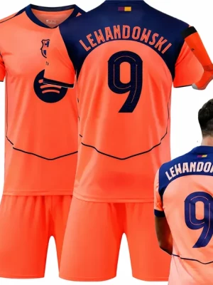 KOMPLET PIŁKARSKI KOSZULKA ROBERT LEWANDOWSKI FC BARCELONA ROZMIARY