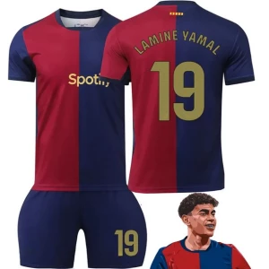 ﻿KOMPLET PIŁKARSKI LAMINE YAMAL FC BARCELONA DOM 2025