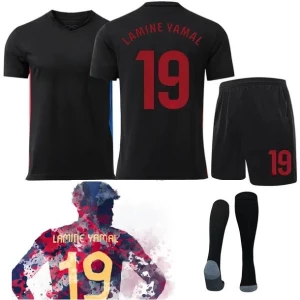 ﻿KOMPLET PIŁKARSKI LAMINE YAMAL FC BARCELONA WYJAZDOWY 2025