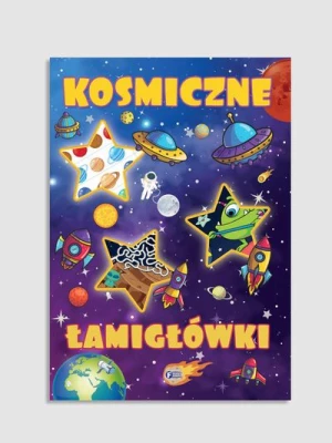 "Kosmiczne łamigłówki" książka z zadaniami FENIX