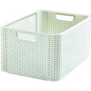 Kosz do przechowywania RATTAN Style2 M – beżowy Curver