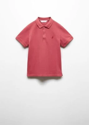 Koszulka polo z 100% bawełny Mango Kids