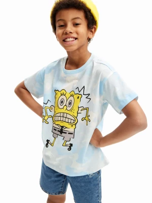 Koszulka tie-dye ze SpongeBobem Desigual