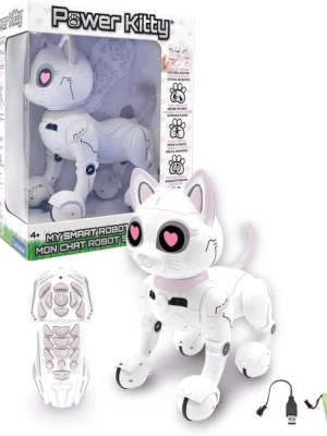 KOT ROBOT INTERAKTYWNY ZDALNIE STEROWANY ŚWIATŁO DŹWIĘK PROGRAMOWALNY