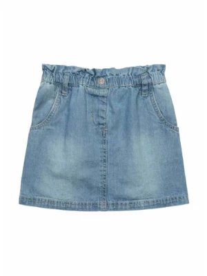 Krótka spódniczka jeansowa z falbanką dla dziewczynki Minoti