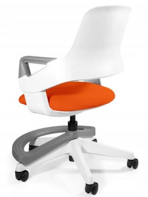 Krzesło Obrotowe ROOKEE Dla Dziecka Pomarańczowe Tkanina BL405 ergonomiczne