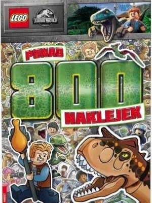 Książeczka LEGO Jurassic World Ponad 800 naklejek LTSY-6202 .