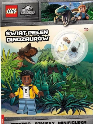 Książeczka LEGO Jurassic World Świat pełen dinozaurów .