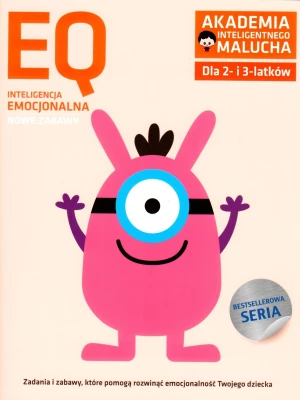 Książka "Akademia Inteligentnego Malucha - EQ inteligencja emocjonalna dla 2-3 latków"- nowe zabawy Wydawnictwo klett