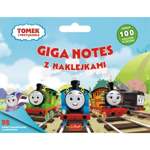 Książka aktywizująca Giga notes z naklejkami, Tomek i przyjaciele