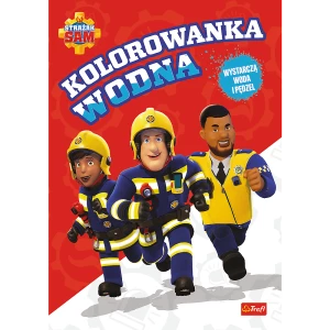 Książka aktywizująca Strażak Sam, malowanka wodna