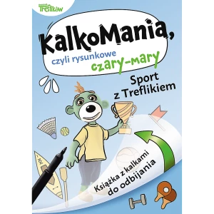 Książka dla dzieci Sport z Treflikiem. Kalkomania