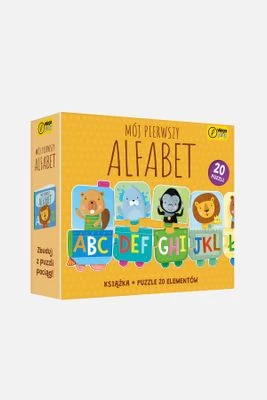 Książka i puzzle Mój pierwszy alfabet WILGA PLAY