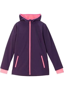 Kurtka dziewczęca softshell bonprix