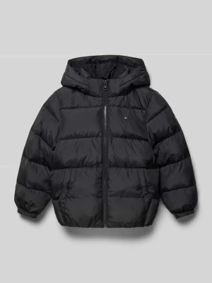 Kurtka pikowana z wyhaftowanym logo model ‘ESSENTIAL’ Tommy Hilfiger Teens