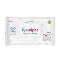 Lab4Baby H2O wipes Chusteczki nawilżane wodą 60 szt.