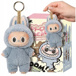 ﻿LABU-BU THE MONSTERS Anime Duża LALKA MASKOTKA BRELOK Prezent Niespodzianka