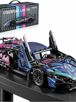 Lamborghini Model 1:14 1314 elementów Klocki konstrukcyjne Cyberpunk