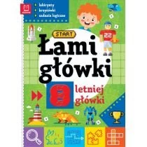 Łamigłówki 8-letniej główki. Labirynty, krzyżówki, zadania logiczne AKSJOMAT