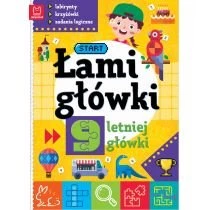 Łamigłówki 9-letniej główki. Labirynty, krzyżówki, zadania logiczne AKSJOMAT