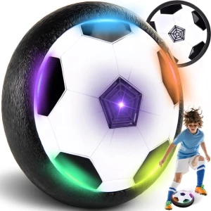 ﻿LATAJĄCA PIŁKA HOVERBALL POWIETRZNA DYSK KRĄŻEK CYMBERGAJ DYSK LED XXL