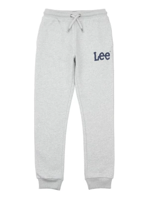 Lee Spodnie dresowe LEE0011 Szary Regular Fit