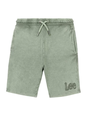 Lee Szorty materiałowe Tonal LEE0133 Zielony Regular Fit