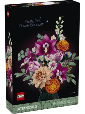 LEGO 10342 Botanicals Piękny bukiet różowych kwiatów Lego