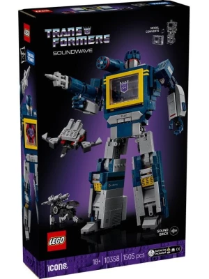 LEGO 10358 Icons Transformers: Soundwave Lego