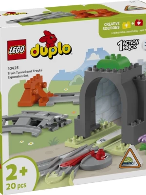 LEGO 10425 Duplo Tunel i tory kolejowe - zestaw rozszerzający Lego