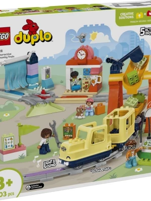 LEGO 10428 Duplo Duży interaktywny pociąg miejski Lego
