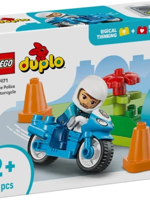 LEGO 10471 DUPLO Niebieski motocykl policyjny Lego