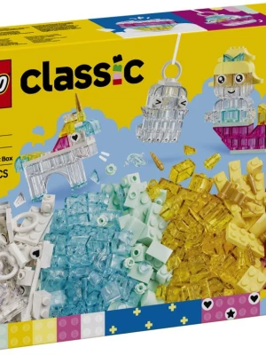 LEGO 11040 Classic Magiczny zestaw z przezroczystymi klockami Lego