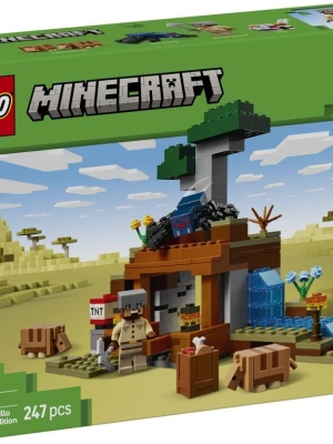 LEGO 21269 Minecraft Wyprawa do pancernikowej kopalni Lego