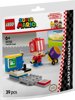LEGO 30702 Super Mario Mario Kart – Toad (Pit Crew) Lego