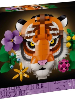 LEGO 31217 Art Kolekcja zwierząt - tygrys Lego