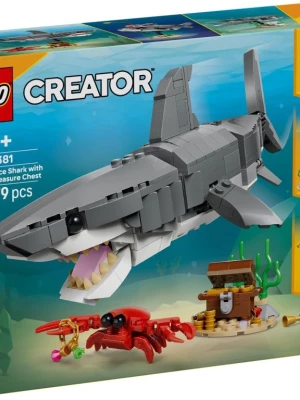 LEGO 31381 Creator Groźny rekin i skrzynia Lego