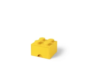 LEGO 40051732 Pojemnik na klocki z szufladą 2x2 żółty Room copenhagen
