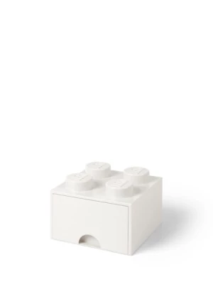 LEGO 40051735 Pojemnik na klocki z szufladą 2x2 biały Room copenhagen