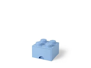 LEGO 40051736 Pojemnik na klocki z szufladą 2x2 jasnoniebieski Room copenhagen