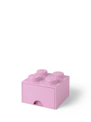 LEGO 40051738 Pojemnik na klocki z szufladą 2x2 różowy Room copenhagen