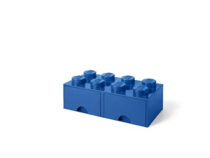 LEGO 40061731 Pojemnik na klocki z szufladami 4x2 niebieski Room copenhagen