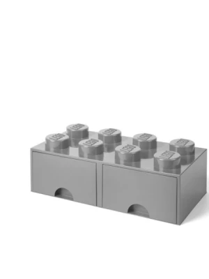 LEGO 40061740 Pojemnik na klocki z szufladami 4x2 szary Room copenhagen
