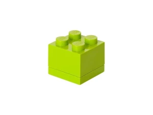LEGO 40111220 Pojemnik na drobiazgi 2x2 MINI limonkowy Room copenhagen
