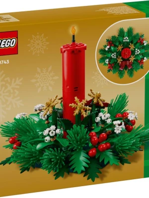LEGO 40743 Świąteczna dekoracja stołu Lego