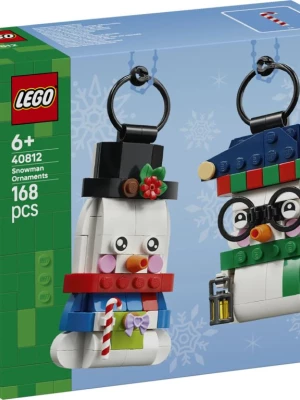 LEGO 40812 Iconic Ozdoby z bałwankami Lego